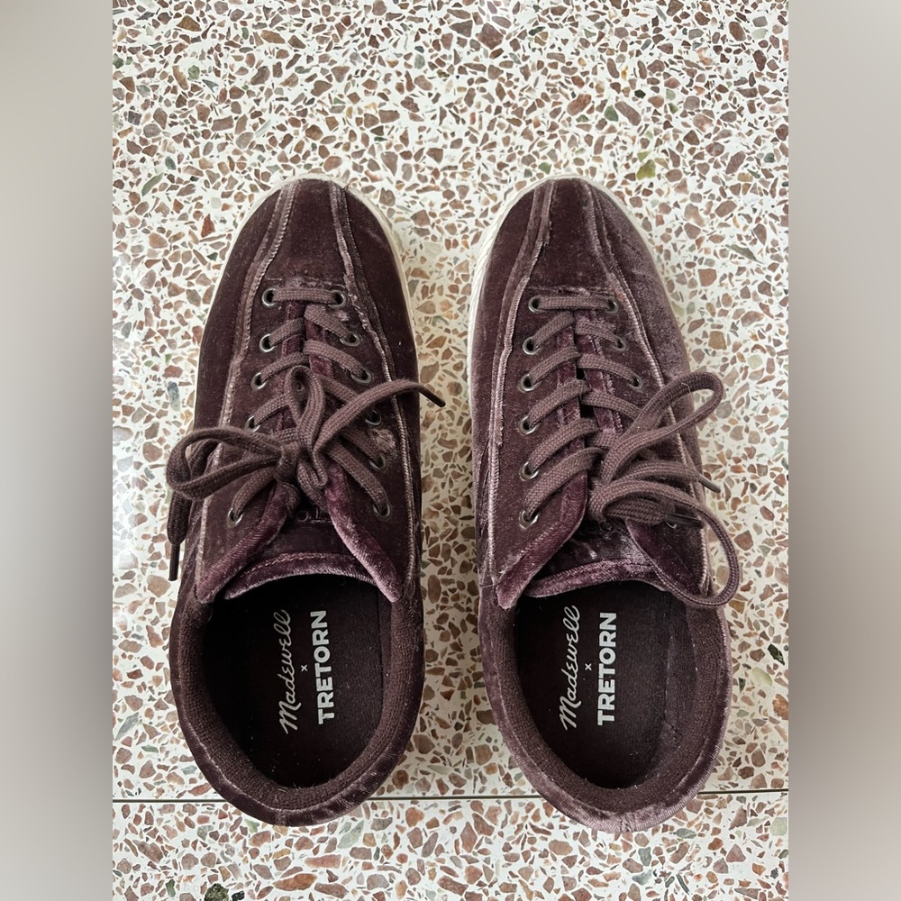 Madewell and tretorn sneakers, size 7.5
